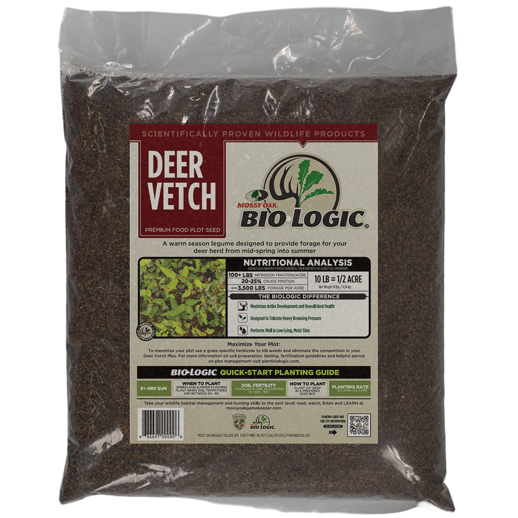 best seed to plant for deer Deer Vetch Food Plot Seed (10 lbs. or 40 lbs.) 40lb (2 acre)