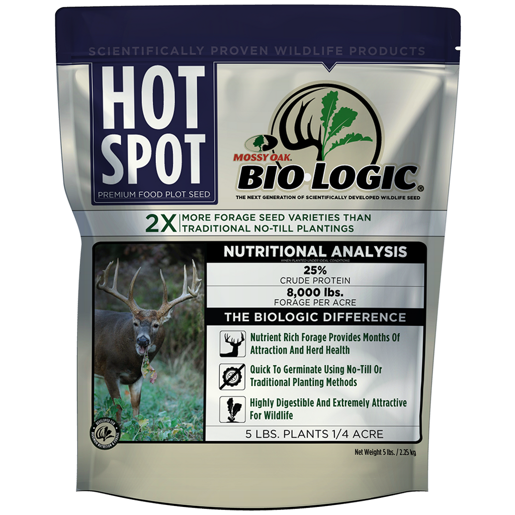 best seed to plant for deer in georgia Hot Spot No Till Food Plot Seed - 1/4 Acre