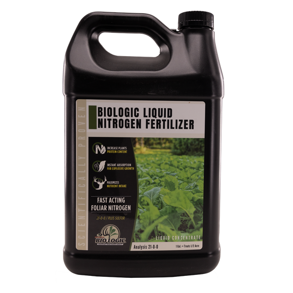which plants like nitrogen fertilizer BioLogic Liquid Nitrogen Fertilizer
