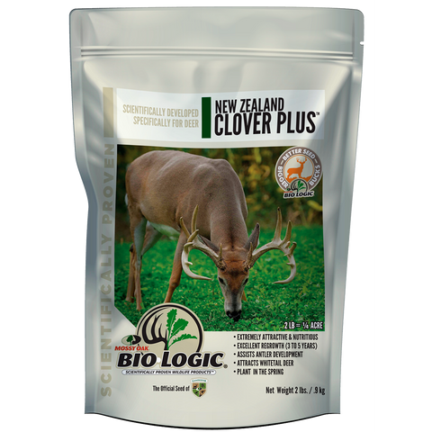 Perennial deer food plot seed  drought tolerant clover chicory mix