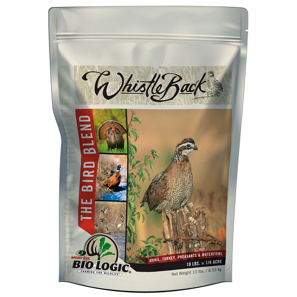 best seed to plant for quail BioLogic Whistelback Quail Annual Food Plot Seed Bag 10 lb