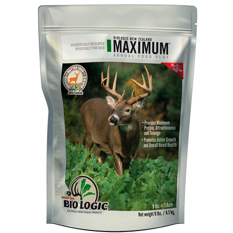 BioLogic New Zealand Maximum deer food plot seed 